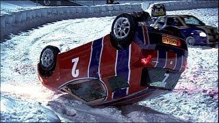Car Ice Hockey MAYHEM | Top Gear Winter Olympics