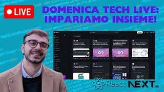 Domenica Tech Live: Aggiornamenti su React, Next.js e Tanto Altro