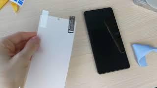 Гидрогель для смартфона (Hydrogel Protective full body film) клеим на Smartisan NUT PRO 2