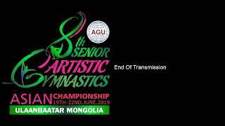 8th Senior ART GYMNASTICS ASIAN CHAMPIONSHIPS-floor exercise