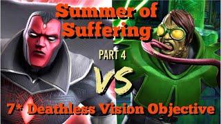 MCOC - Summer of Suffering - Part 4 - Deathless Vision VS Toad - Fight Breakdown (2 Revives)