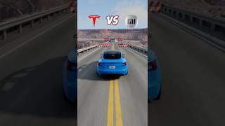 Tesla VS Xiaomi #usa #beamngdrive #games #shorts