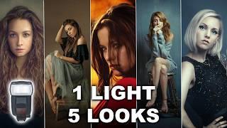 1 Light, 5 Game-Changing Portrait Techniques You Need to Know