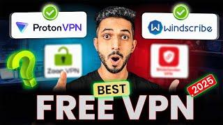 4 Best FREE VPN Services (2025)  | बिल्कुल FREE VPN जो हैं Safe और Fast ️| No Scams!