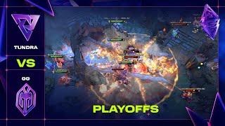SEMIFINALS! GAIMIN GLADIATORS vs TUNDRA - Official Highlights - BLAST Slam III Dota 2