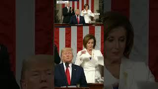FLASHBACK: Pelosi rips up Trump’s State of the Union speech in 2020