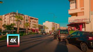 Marrakech 4K - Driving Downtown - Morning Drive (  @streetma   ) '' Sunsets ''