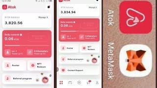 ATOK MINING ngiyo Contract Address ya ATOK nuko bayishyira muri wallet ugahita uzibikurizamo