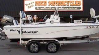 2001 Fish master Travis edition, bay fishing boat, model 2150, for sale in Texas