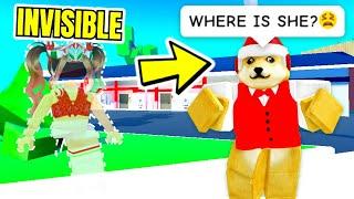 Going INVISIBLE to CHEAT in Hide & Seek! (Brookhaven)