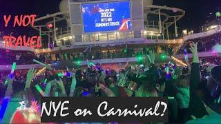 What is it like to be on a Carnival cruise for New Year's Eve?
