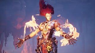 Darksiders 3 . Секретный Босс : Повреждённый Книгохранитель .