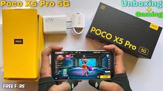 Poco X5 Pro 5G unboxing and gaming test Snapdragon 778G processor , 108MP camera