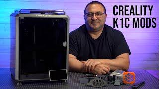 Creality K1C 3D Printer Mods that Make Printing Easier