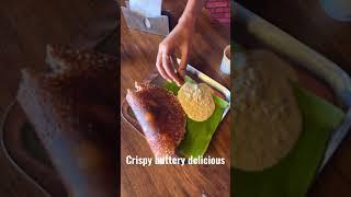 Devangere benne dose Ruchi- HSR layout —#food  #shorts  #dosa #blr #woodfire