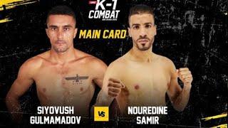 K-1 COMBAT  Gulmamadov Siyovush   vs   Samir Nouredine