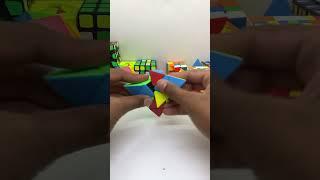 Pyramid cube trick #rubicks #rubikscube #cube #cubber #rubixscube #duet #cubing #rubixle #rubik