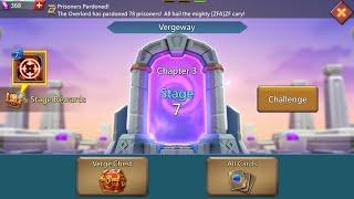 Lords mobile Vergeway chapter 3 stage 7