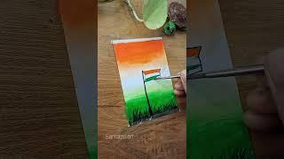 Happy independence day #tricolourflagmakingwithclay #independencedayflag