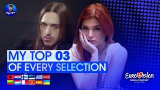 Eurovision 2025: My Top 3 of Every National Selection (so far) NEW: 