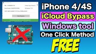 FREE iPhone 4/4s iCloud Bypass Windows tool One Click Method