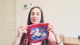 How to Finish Sewing the Edge of A Completed Rug Hooking