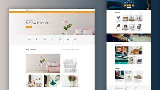 How To Create E-Commerce Website using HTML & CSS | Step-by-Step Guide to Responsive Design