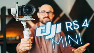 DJI RS4 MINI: El Gimbal MÁS LIGERO Ahora es MÁS POTENTE y AVANZADO 