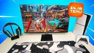 I Built The Best Console Gaming Setup Using TEMU!