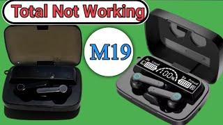 M19 earbuds not working | How to repair M19 TWS earbuds