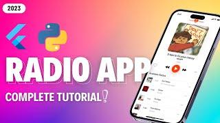 Building Live Streaming Radio App using Flutter & Python