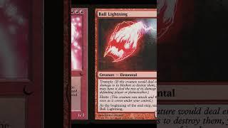 #MagictheGathering Cards that had Fallen Out of Value - Ball Lightning