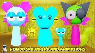 [ UPDATE! ] How to get New 5 Sprunki Morphs & Badges |  3D Sprunki RP And Animations ! #roblox