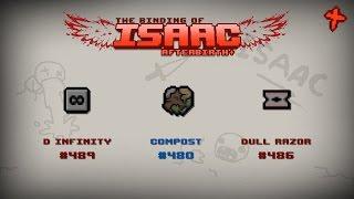 Binding of Isaac: Afterbirth+ Item guide - D Infinity, Compost, Dull Razor