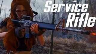 Fallout 4 - Service Rifle from Fallout NV - Weapon Mod - Showcase - PC - By WastelandMelody