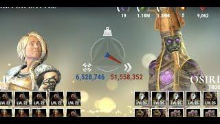 Frigg vs Osiris   Dawn of Titans