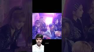 V & Lisa eye contact in sbs Gayo daejun  #taehyung #lisa #taelice #blackpink #bts #mubarak9631