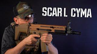 БЮДЖЕТНЫЙ SCAR -L. CYMA СМОГЛА?