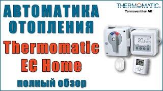 Автоматика отопления Thermomatic EC HOME из Швеции. Полный обзор