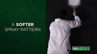 Softer Spray Pattern with High Efficiency Airless Paint Sprayers