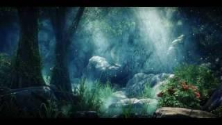 Forest animation HD Cryengine real-time Bokeh dof