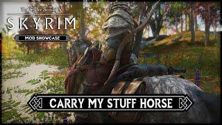 HORSES IMMERSIVELY DISPLAY EQUIPMENTS! | Skyrim SE/AE: Mods