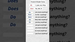 Do vs Does Questions  #english #spokenenglish #englishlanguage #gringa #englishtips #presentsimple