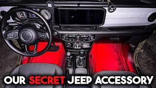 BEST Interior Floor Lights Jeep Wrangler & Jeep Gladiator