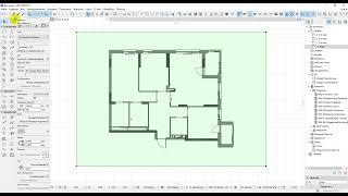 Подложка PDF - превращение в вектор. ArchiCAD