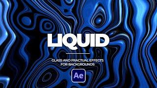 Create Liquid Fractual Motion Graphic Backgrounds in After Effects