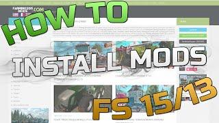 Farming Simulator 15/13 - How to Install Mods