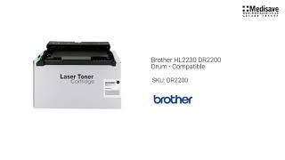 Brother HL2230 DR2200 Drum Compatible DR2200 1920x1080