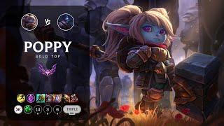 Poppy Top vs Jax - KR Master Patch 13.8