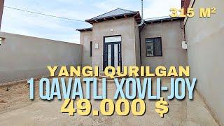 Yangi qurilgan 1 qavatli 315 m² xovli-joy sotiladi #xorazmuyjoynarxlari